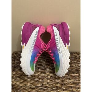 Merrel Women's Agility Peak Shoes - Pink Multi 8 Vibram Sole Outdoor Colorful